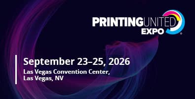 PRINTING United Expo 2026, September 23–25, Las Vegas Convention Center