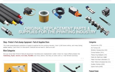 Printer’s Parts Launches New Store Site