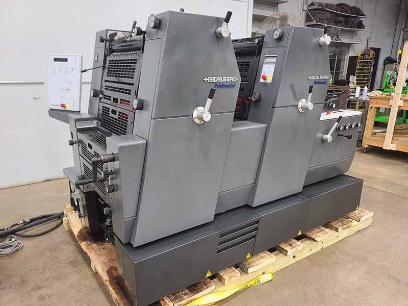 2002 Heidelberg PM GTO522P Printers Parts & Equipment